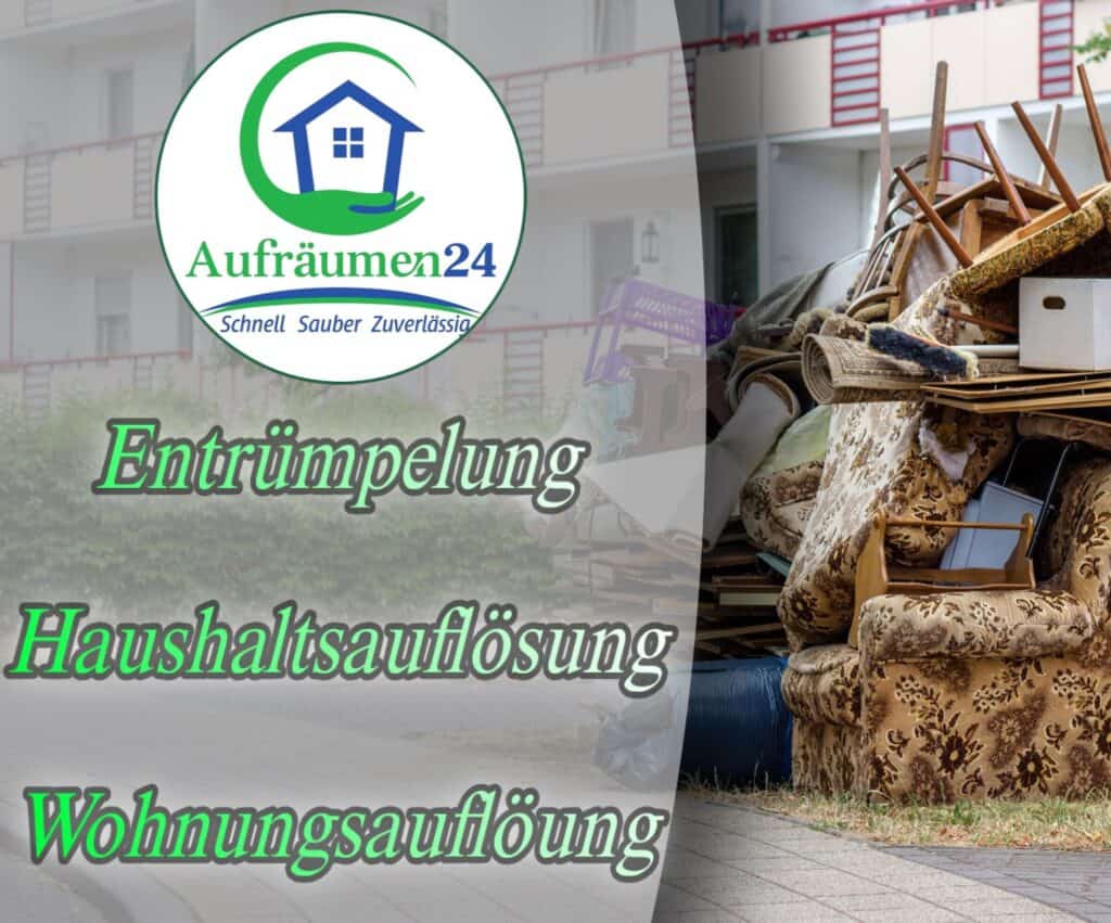 Schadstofffreie Haushaltsauflösung, Entrümpelung & Wohnungsauflösung vom Profi.